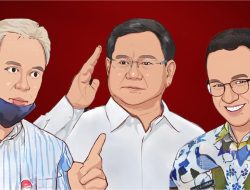 Jelang Pilpres 2024, Elektabilitas Prabowo Mengungguli Ganjar, Anies Tertinggal Jauh