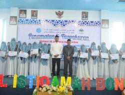 Hadiri Tasyakuran Santri Hafalan 30 Juz, Bupati ASA: Alhamdulillah Bertambah Lagi Tahfiz di Sinjai