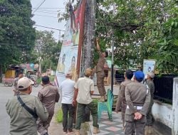 Baliho di Pusat Kota Sinjai Ditertibkan, Kasatpol PP: Mengganggu