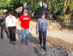 Aggota DPRD Makassar Hamzah Hamid MInata Dinas PU Perbaiki Infrastruktur Drainase
