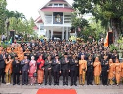 Hadiri Upacara Peringatan Hari Bhayangkara Ke-77, Amran Mahmud Apresiasi Pengabdian Polri