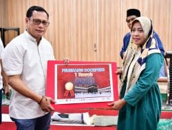 Ita Ilyani Terharu Menerima Hadiah Umroh Sulsel Anti Mager