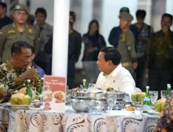 Ini Isi Percakapan Serius Prabowo dan Amran Sulaiman di Rujab Gubernur Sulsel, Nama Jokowi Ikut Disebut