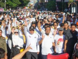 Gerakan Anti Mager Dipare-pare, TP Sebut Andi Sudirman Sukses Bangun Sulsel, Gubernur: TP Wali Kota Terbaik di Sulsel