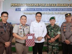 Desa Nepo jadi Pusat Gerakan Masyarakat Pemasangan Patok Batas di Barru