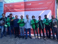 SPJM Adakan CSR Gaet Ojol Service Motor Gratis