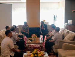Gubernur Andi Sudirman dan Kepala BNNP Sulsel yang baru Bertemu, Komitmen Program Bersinar Gencarkan