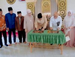 Bupati Barru Resmikan Masjid Zam-Zam Al Ikhlas Pujananting