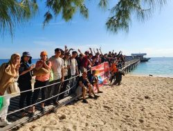 Tambah Semangat dan Kekompakan Tim, Harper Perintis Makassar Outing di Pulau Panambungan