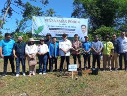 Gelorakan Spirit Kebhinekaan, Irjen Kementan Gandeng 16 Organisasi Pemuda di Sulsel Tanam Pohon