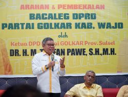 Beri Pembekalan Pemenangan Pemilu 2024, Taufan Pawe Targetkan Kursi Pimpinan DPRD Wajo