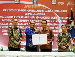 Tingkatkan Pelaksanaan Tugas dan Fungsi, Kanwil Kemenkumham Sulsel Jalin Kerja Sama dengan Pengadilan Tinggi Agama Manado dan Gorontalo