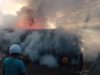 2 Truk Peti Kemas di Makassar Hangus Terbakar, Polisi Lakukan Penyelidikan