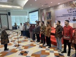 Syamsul Rijal Dilantik Jadi Ketua Kafegama Sulsel, Usung Proker Pembinaan UMKM