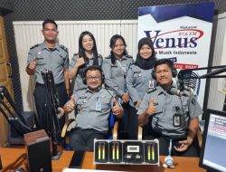 Kanwil Kemenkumham Sulsel Berikan Informasi Layanan Bantuan Hukum Gratis Melalui Radio Venus Makassar