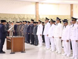 Lantik Puluhan Pejabat, Bupati Ilham Azikin Harap Pelayanan Cepat dan Tepat untuk Masyarakat Bantaeng
