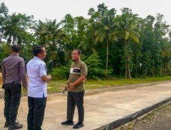 Gubernur Sulsel Tinjau Pembangunan Jalan Akses Bandara Arung Palakka