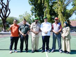 Bupati MYL Resmikan Gelanggang Batara Lawn Tennis School Bentukan Andi Baso Amirullah