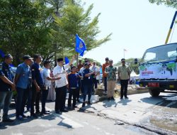 Bupati MYL Lepas Bantuan 50ribu Liter Air Bersih dan Kunjungi Pasar Murah Karang Taruna