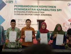 Rektor UIN Alauddin Makassar Teken Lima Poin Komitmen Penguatan Kapabilitas SPI