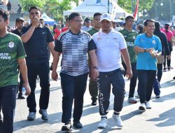 PJ Wali Kota Palopo Asrul Sani Ikut Car Free Day di Titik Nol Kilometer