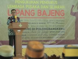Pj Bupati Takalar Kukuhkan Pengurus Lembaga Pusaka dan Sejarah Lipang Bajeng