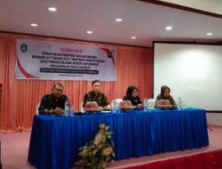 Pemkot Parepare Sosialisasikan Permendagri Pendaftaran dan Pengeloaan Sistem Informasi Ormas