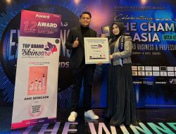 AMG Skincare Juara Top Brand 2023-2024 di Indonesia Award Magazine