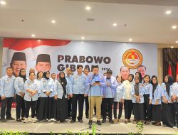 Relawan Getar 08 Sulsel Resmi Dibentuk, Siap Menangkan Prabowo 75 Persen di Indonesia Timur 
