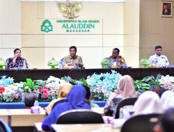 Dampingi Kapolda Andi Rian Djajadi, Kunjungan ke-3 Pj Gubernur Bahtiar ke UIN Alauddin Dipuji Rektor 