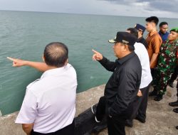 Sempat Berpolemik, Tahap Pertama Breakwater di Galesong Takalar Rampung, Sudah Ditinjau Pj Gubernur Bahtiar