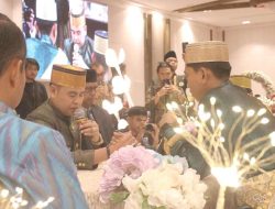 Imam Besar Masjid Istiqlal, Pj Gubernur Sulsel dan Kapolda Sulsel Saksikan Akad Nikah Putra Bupati Wajo