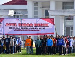 Pj Wali Kota Palopo, Asrul Sani Piminan Gerakan Bersih-Bersih Kota