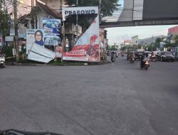 Sejumlah Baliho Prabowo-Gibran Dirusak OTK di Gowa