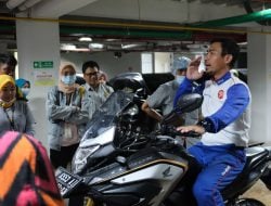 Gelorakan Semangat #Cari_Aman, Asmo Sulsel Gelar Edukasi Safety Riding untuk Karyawan