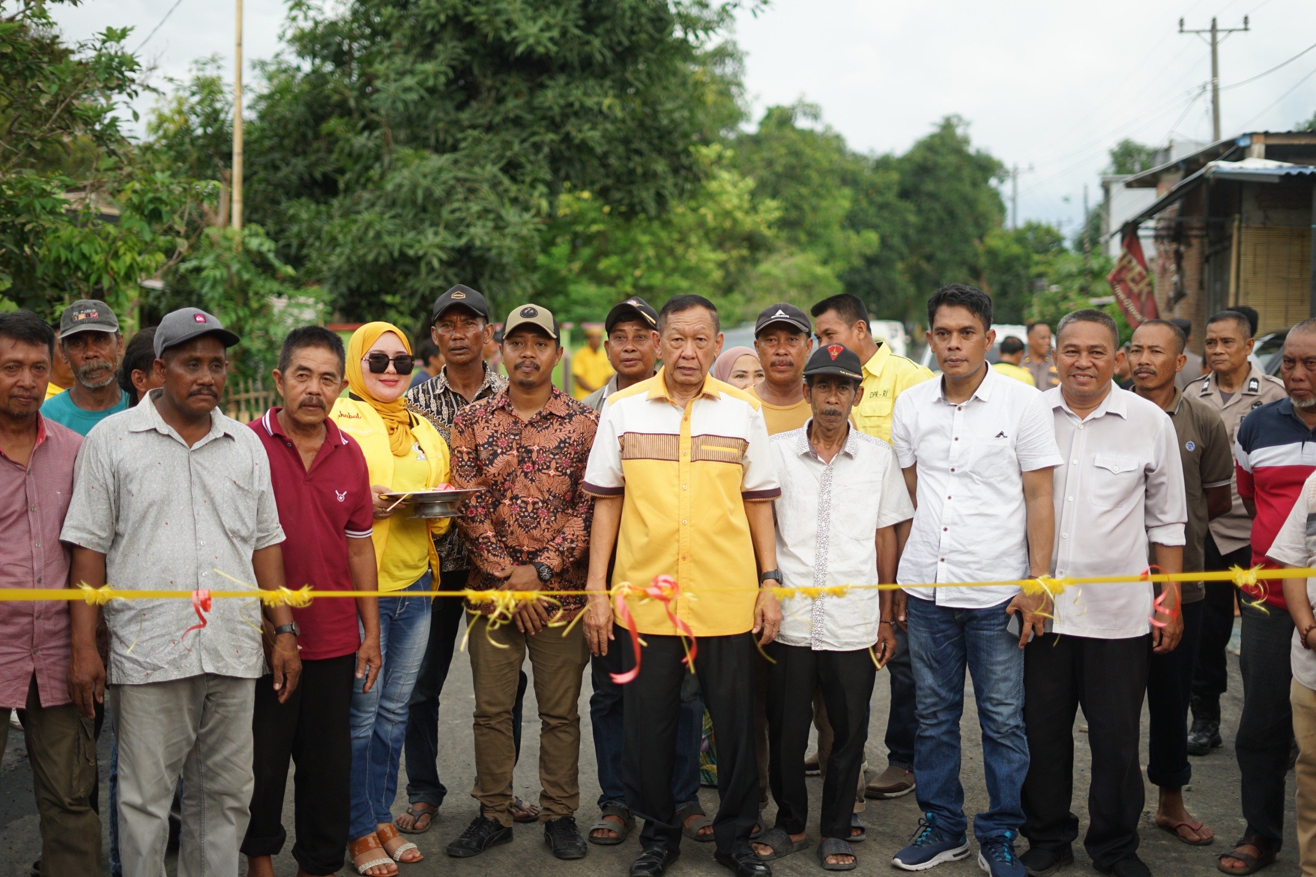 Hamka B Kady Resmikan Ruas Jalan Kadatong-Bontokanang Takalar - Fajar ...