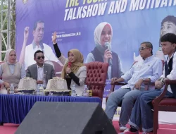 Amran Mahmud, Sherly, dan Achmad Muflih Insani Beri Motivasi di Talkshow Wirausaha Muda di Wajo