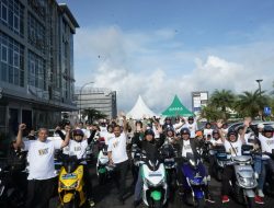 Rangkaian HUT ke-12, Kalla Kars Inisiasi Komunitas Motor Listrik Pertama di Kota Makassar