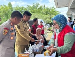 Antisipasi Petugas TPS Tumbang, Dinkes dan Biddokkes Polres Maros Berikan Layanan Kesehatan Gratis