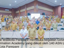 Diikuti 140 ASN, Pj Wali Kota Buka Government Transformation Academy