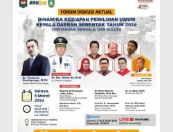 Parepare Jadi Tuan Rumah Forum Diskusi Aktual Badan Strategi Kebijakan Dalam Negeri Kemendagri RI