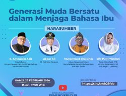 Akbar Ali Didaulat Kemdikbudristek Berbagi Praktik Baik Pelestarian Bahasa Daerah Menginspirasi Kepala Daerah di Indonesia