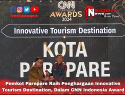 Pemkot Parepare Raih Penghargaan Innovative Tourism Destination
