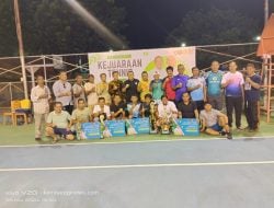 Kejuaraan Tennis Dalam Rangka HUT Kota Parepare Ke-64 Resmi Ditutup, Ini Juaranya