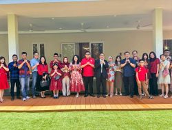 Wali Kota-Ketua DPRD Makassar Hadiri Open House Pengacara Kondang Lucas