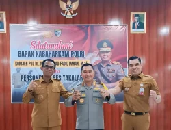 Pj Bupati Takalar Didampingi Sekretaris Daerah Takalar Menerima Kunjungan Kerja Kabaharkam Polri