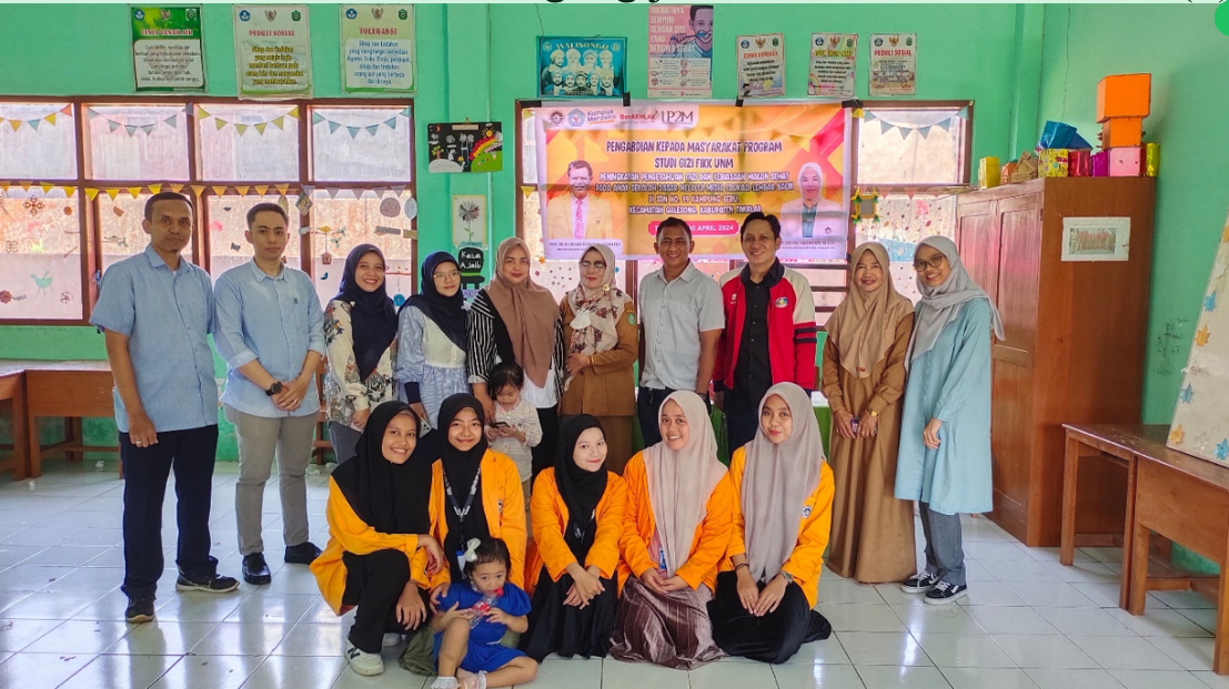 Program Studi Gizi FIKK UNM Sosialisasi Makanan Sehat ke Siswa SD di Takalar