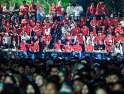 Nobar Semi Final Piala Asia U-23 Di Gowa Dipadati Ribuan Penonton