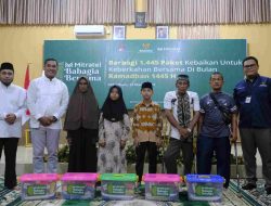 Mitratel Bekerja Sama Dengan Baznas Salurkan 1.445 Paket Buka Puasa dan Bingkisan Ramadan