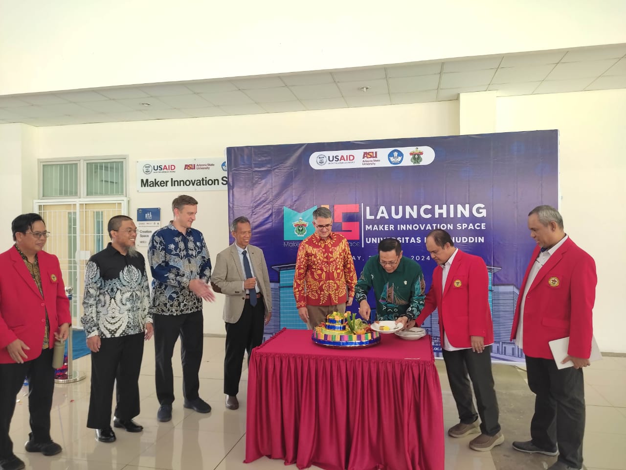Pertama di Indonesia, Unhas Grand Launching Maker Innovation Spaces, Bekerjasama USAID-ASU